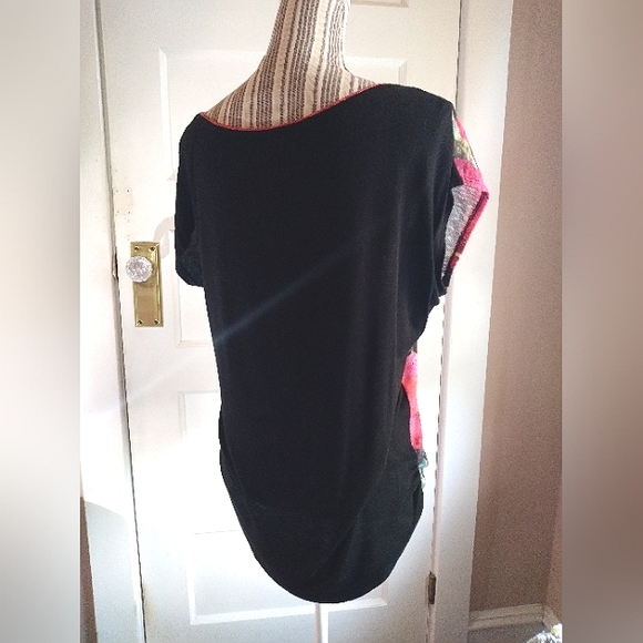 Edista floral cap sleeve top - l - Picture 4 of 5